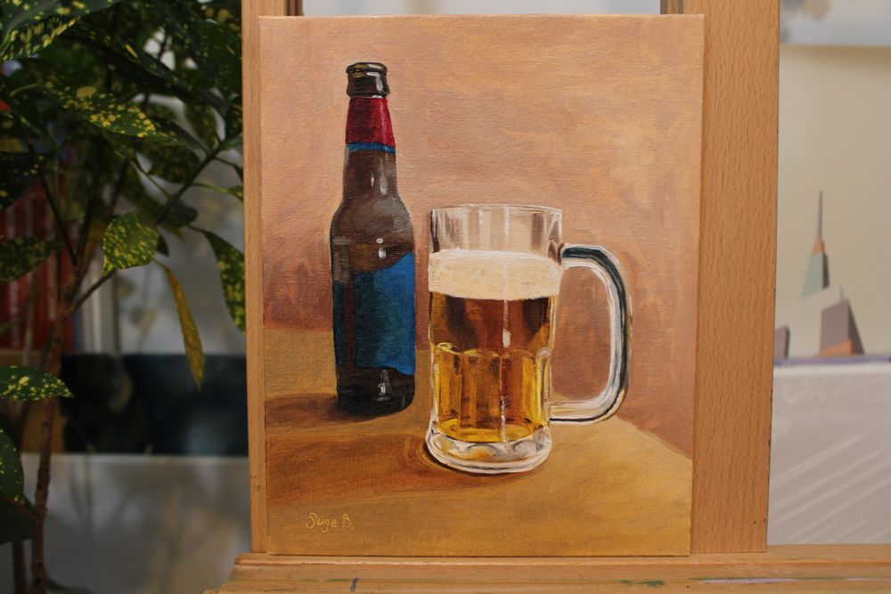 Beer Original Painting 